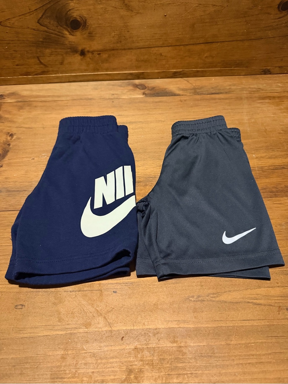 Nike Kids Athletic Shorts - Navy & Charcoal